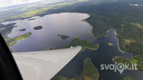 Išskirtinė Platelių ežero panorama iš paukščio skrydžio